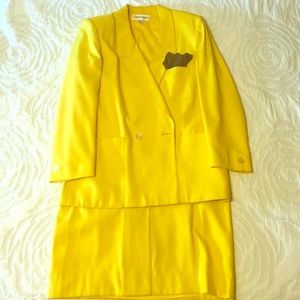 Yellow suit