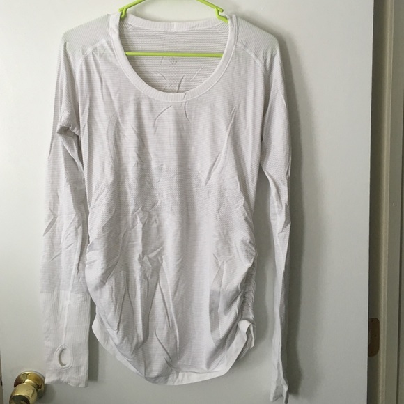 Lululemon long sleeve running shirt
