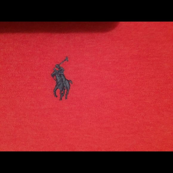 Pink Ralph Lauren pole with blue horse - Picture 3 of 4