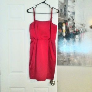 Red express dress