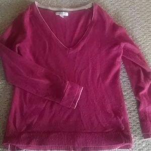 Purple dress sweater