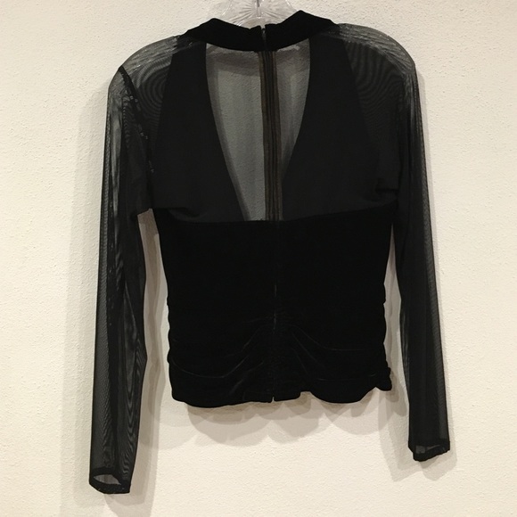 📍Bundled‼️On Sale‼️ Tadashi Collection velvet top - Picture 3 of 3