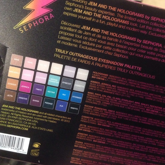 Jem & The Holograms Truly Outrageous Palette -New- - Picture 3 of 3