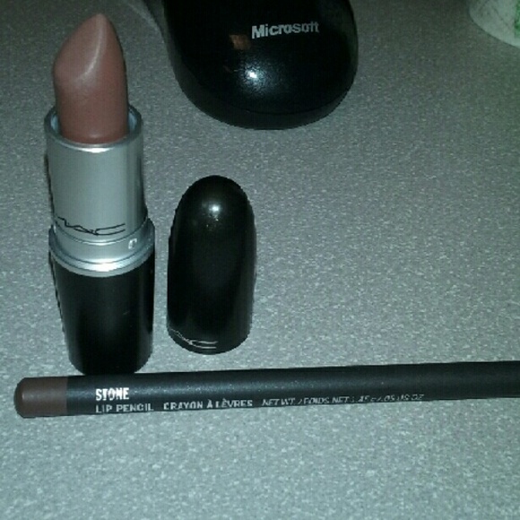 MAC Cosmetics Other - NEW! MAC STONE LIPSTICK & STONE LIP LINER