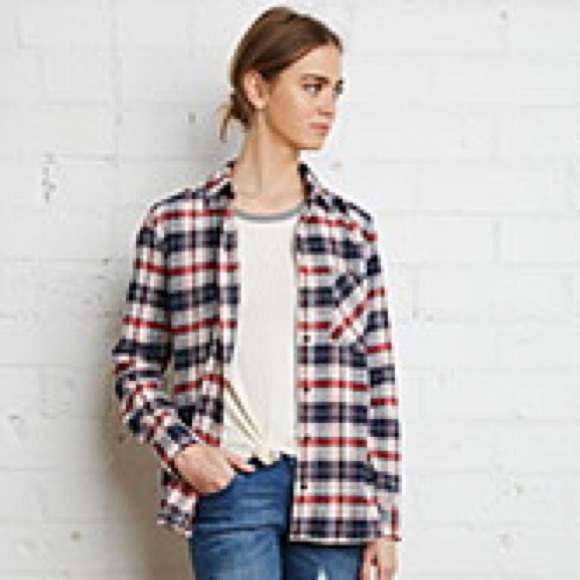 F21 Plaid Flannel