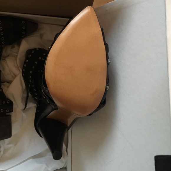 Isabel Marant Aleen booties, leather and suede - Picture 4 of 4