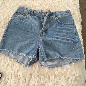 Denim shorts