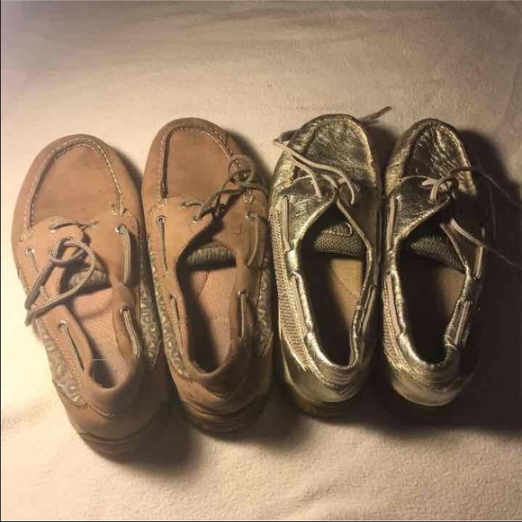 2 Pairs of Sperrys