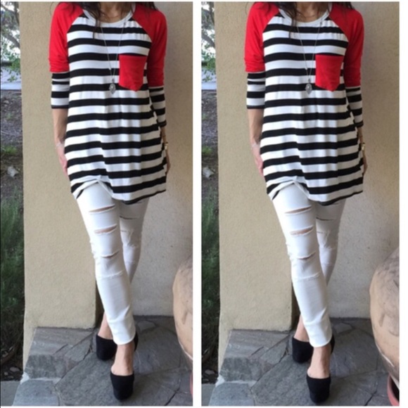 Favorite skinny shredded white jeans SALE - Picture 3 of 4