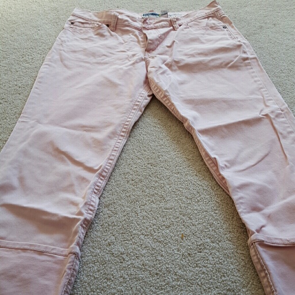 Pink jeans