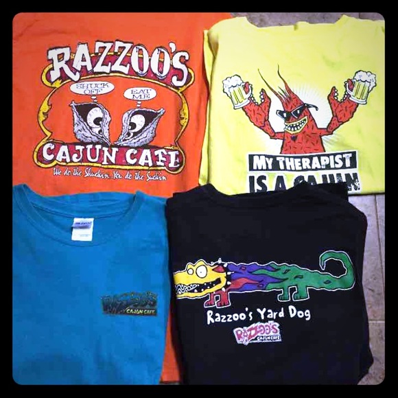 Tops - 4 Razzoo's Tshirts