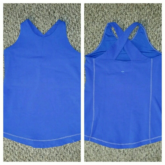 LULULEMON Blue Repose Tank Size 4??