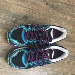 Asics  sneakers gel Kayano 20 Blue and Black sz 10