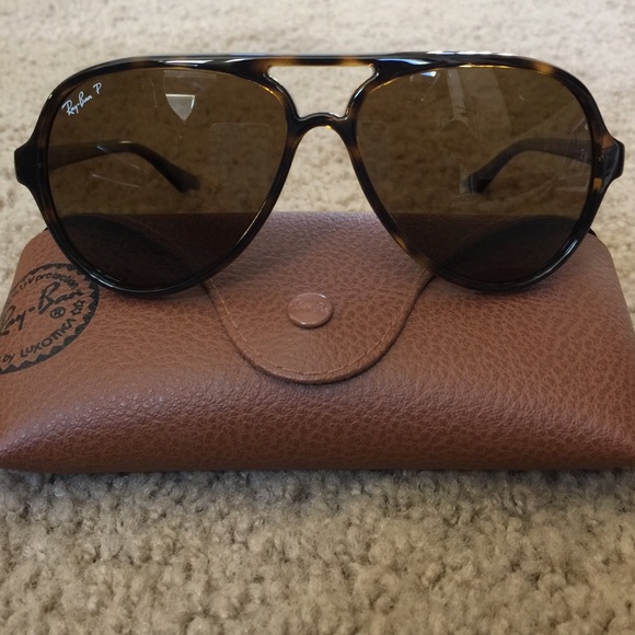 Ray-Ban plastic frame aviators