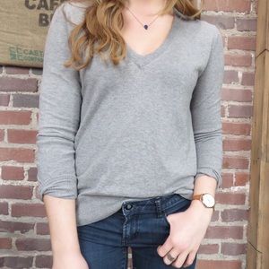 Grey J. Crew Sweater