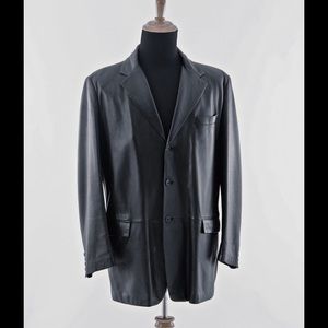 Gianni Versace - Men's Lamb skin leather blazer