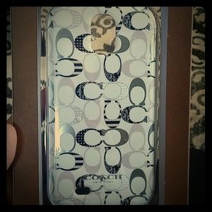 AUTHENTIC coach phone case for galaxy s4