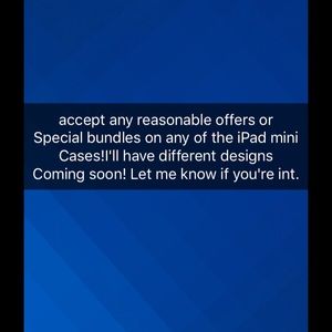 Let me know if you're interested