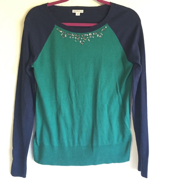 Super cute and super warm jeweled sweater !