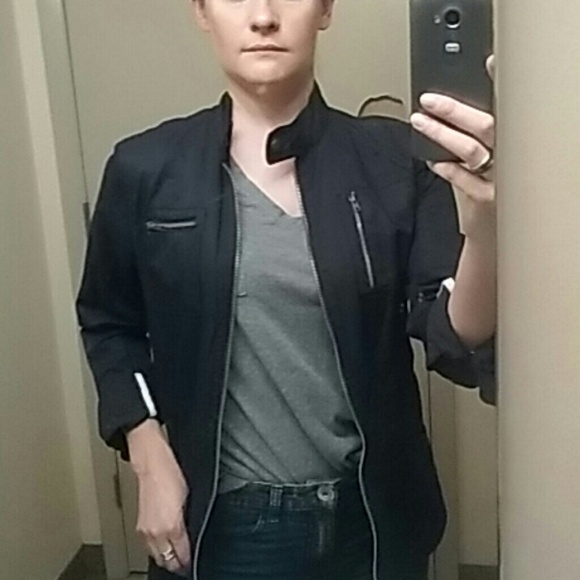 🚫🚫Traded🌺 Converse nylon/ cotton jacket - Picture 2 of 4