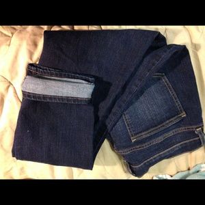 Old Navy dark wash jeans 12 short