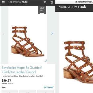 Seychelle leather sandals from Nordstrom