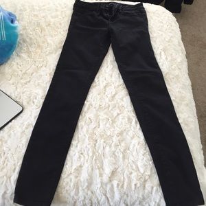 Black American Eagle jeggings