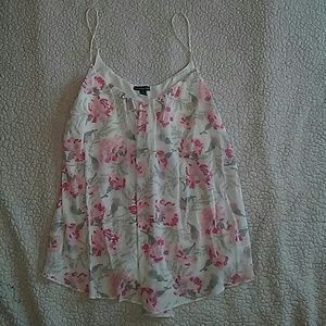Floral American Eagle Tank Top