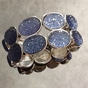 Periwinkle Crystal Stone Bracelet