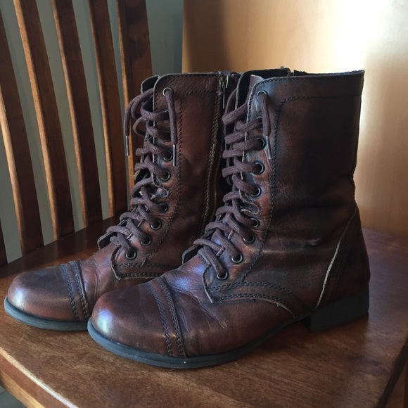 Steve Madden combat boots