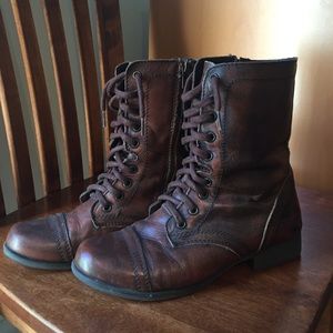 Steve Madden combat boots