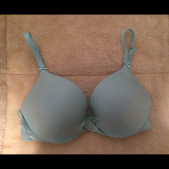 Blue and glitter VS Bra