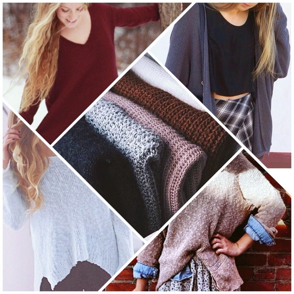 🎈Posting Now🎈 Cozy Brandy Sweaters and Cardis