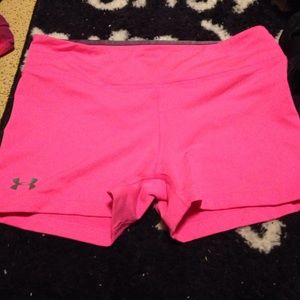 Got pink under armour spandex