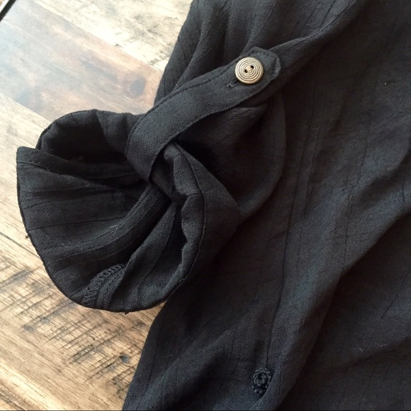 🚫SOLD🚫 Sheer Black Tunic Top - Picture 3 of 3