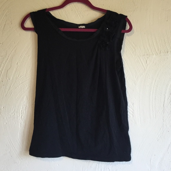 Black summer top from jcrew