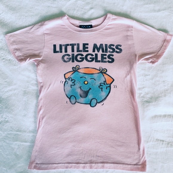 ❌SOLD❌ Little Miss Giggles tee - Picture 2 of 4