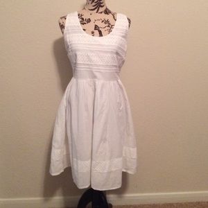NWT Old Navy white linen dress