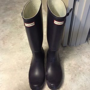 Hunter rain boots