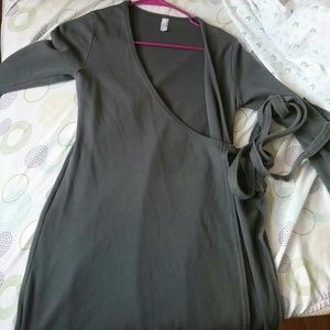 American Apparel wrap dress
