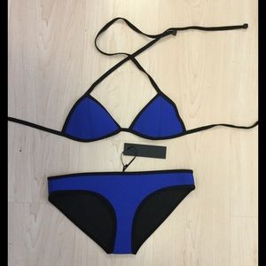 Triangl set Malibu blue Chloe