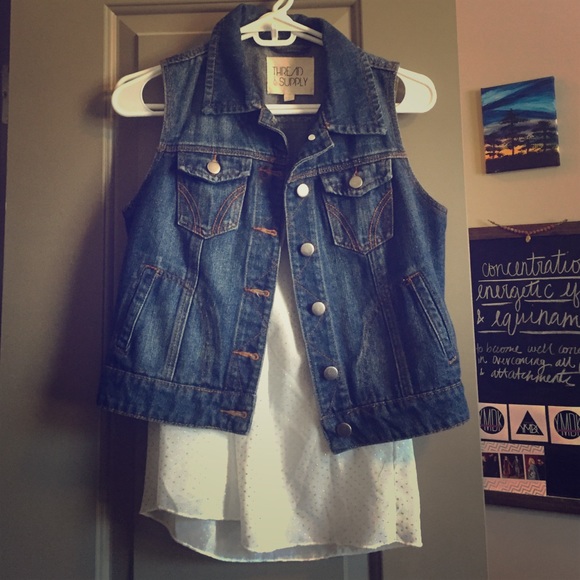 Denim Vest