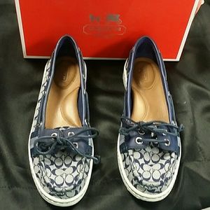 Coach boat shoes