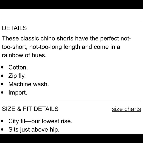 J. Crew Chino Shorts - Picture 3 of 3