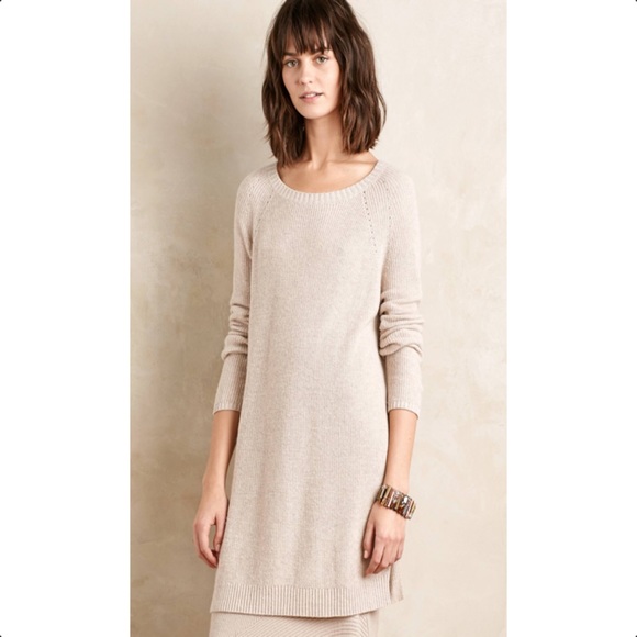 Anthropologie Split Sweater Tunic by Moth - Picture 2 of 4