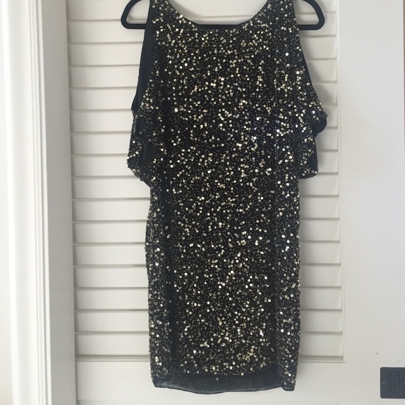Aidan Mattox sequin dress