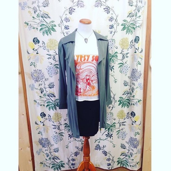 Sage Trench Coat