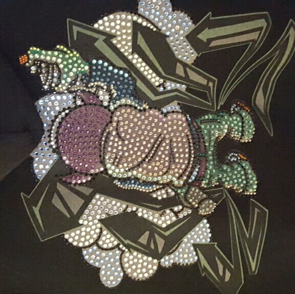 Blinged out hoody