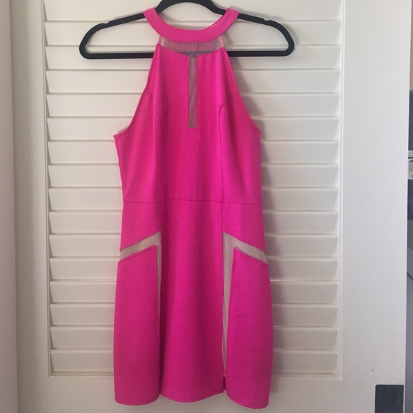 Hot Pink disco, club, fun dress!