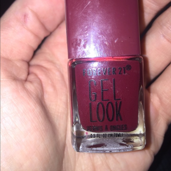 Forever 21 Maroon Nail Polish